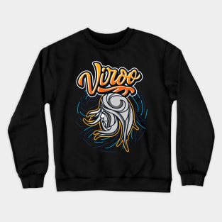 Zodiac VIRGO FingerPrint Series Crewneck Sweatshirt